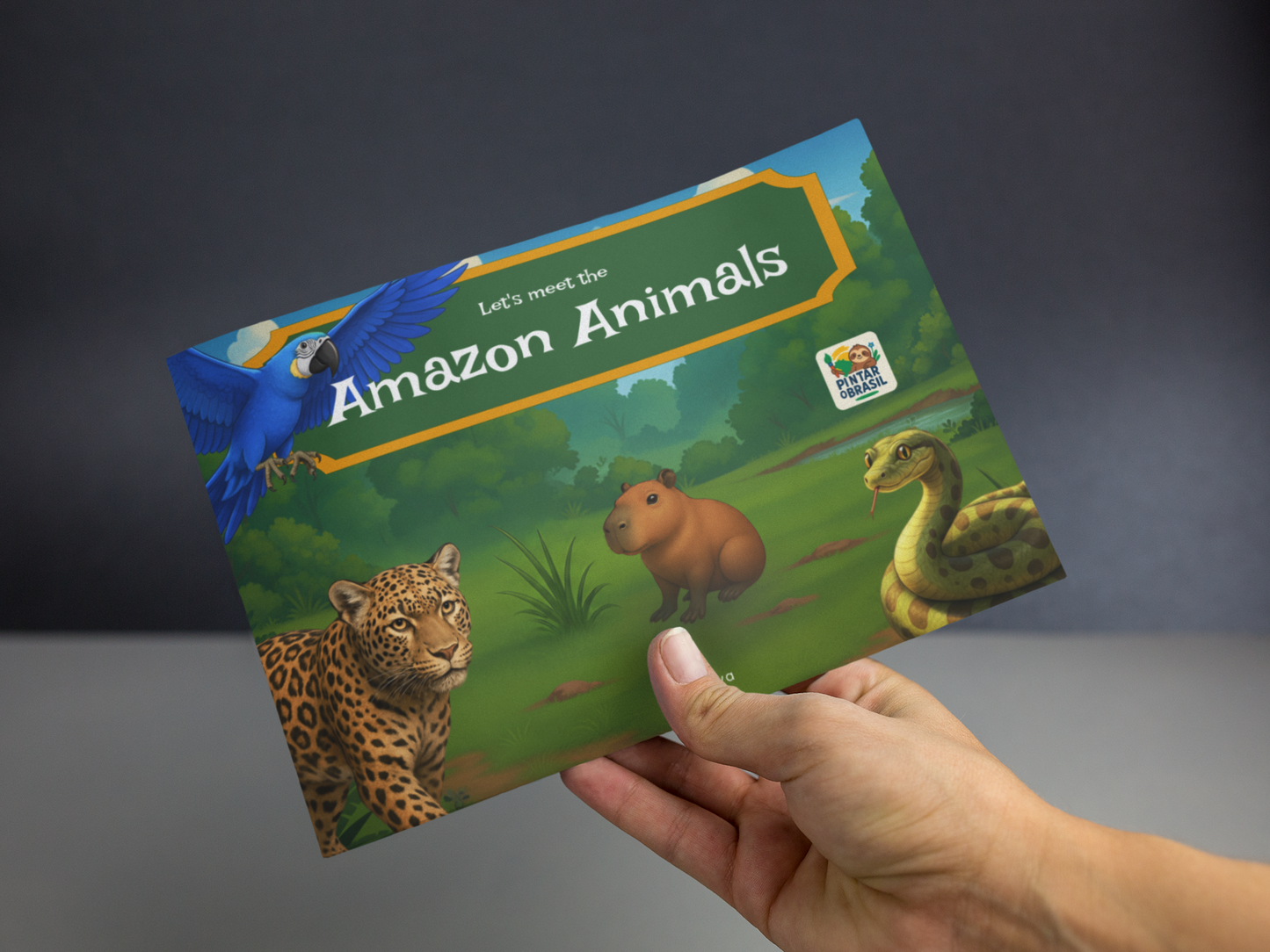 Let's Meet the Amazon Animals - Versão apenas em inglês