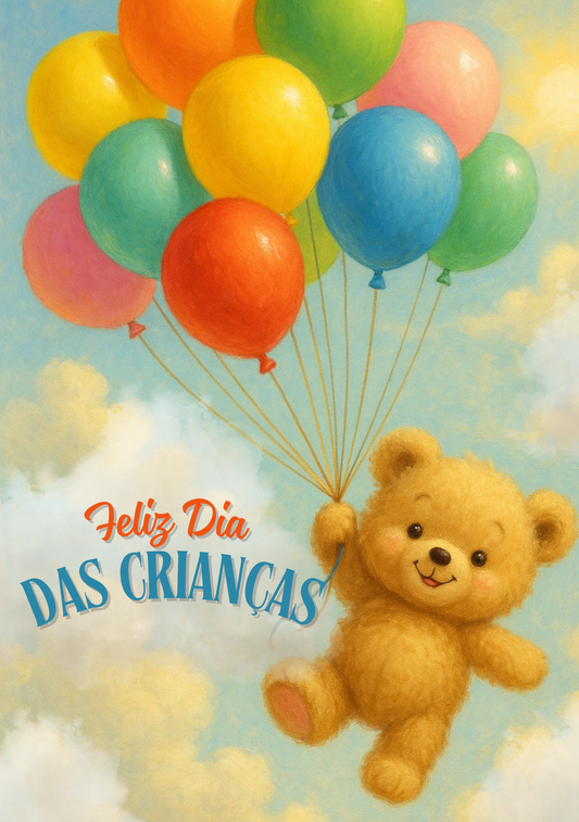 Card – Children’s Day - Dia das Crianças (A5) - Cod 01