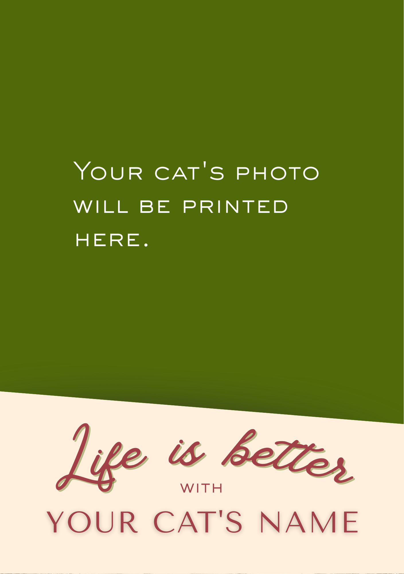 Bloco personalizado (A5) - Life is Better With - Cats
