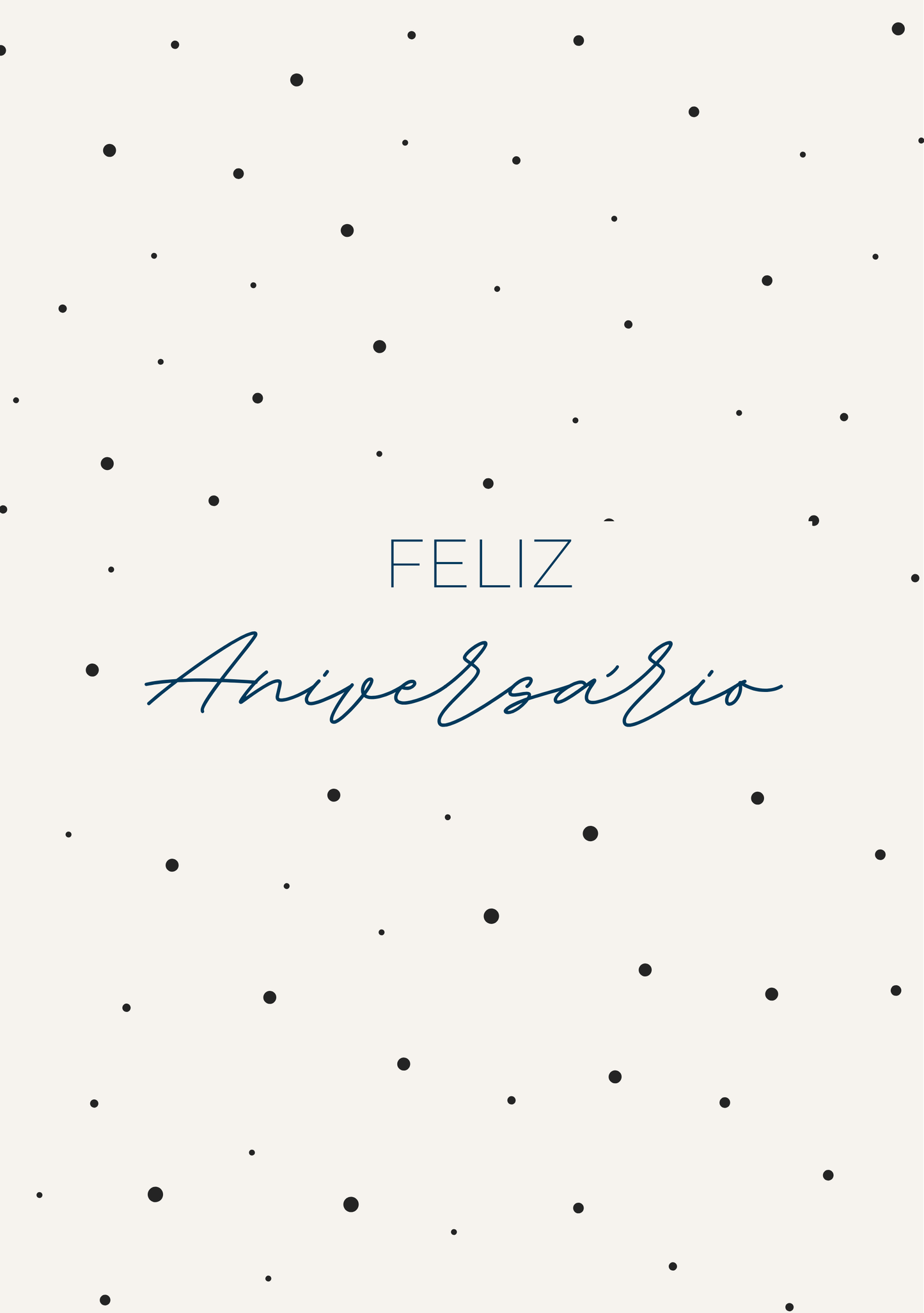 Card – In Portuguese - Feliz aniversário - Cod 07