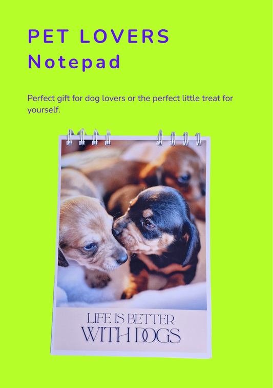 Notepad - For Pet Lovers - Dogs