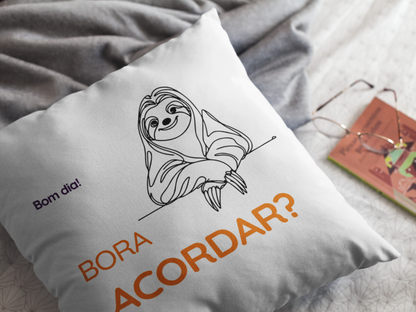 Cushion - in portuguese - Bora acordar?