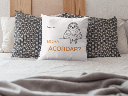 Cushion - in portuguese - Bora acordar?